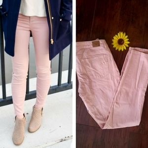 AMERICAN EAGLE PINK SKINNY JEANS